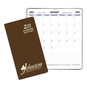 Academic Monthly Pocket Planner w/ Canyon Cover