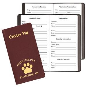 Critter Pal-Pet Information Journal/ Continental Covers