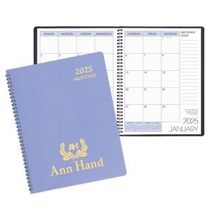 Monthly Desk Appointment Calendar/Planner w/ Twilight Cover