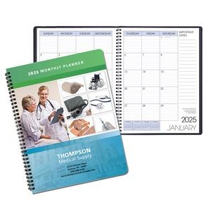 Monthly Appointment Planner Full Color Digital Custom Cover