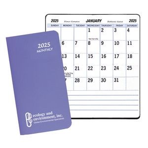 Large Print Monthly Pocket Planner w/ Twilight Cover