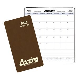 Monthly Pocket Planner w/ Canyon Cover