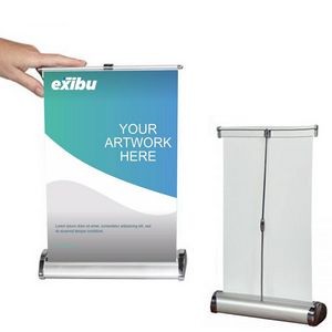 12'' X 16.5'' Pop Up Table Top Banner Stand