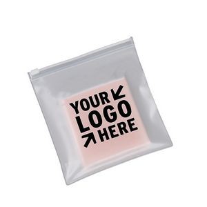 Square Clear Ziplock PVC Bag