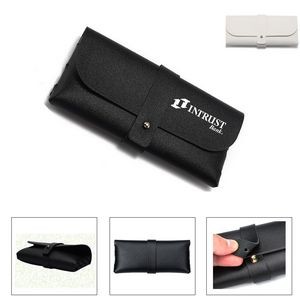 PU Glasses Case With Buckle