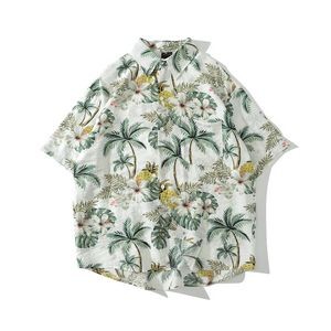 Polyester Customized Hawaiian Polo Shirt