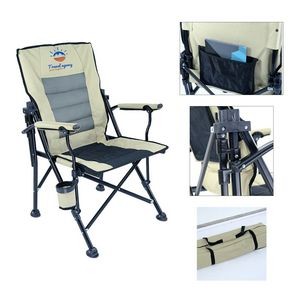 High-Back Portable Camping Chair