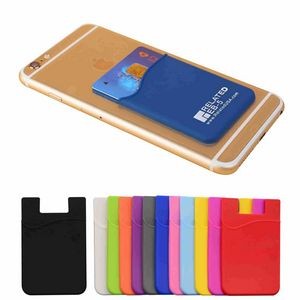 Silicone Phone Wallet Card Holder