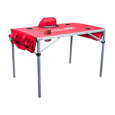 Tailgate Table with Cooler