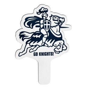 Mounted Knight Shape Hand Fan