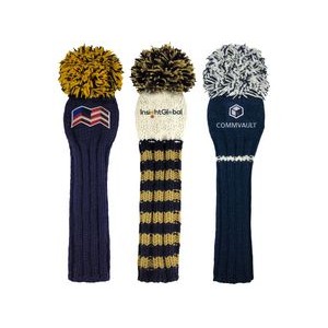 Knitted Wool Driver Golf Club Headcover
