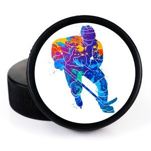 Full Color Imprint Official Hockey Puck
