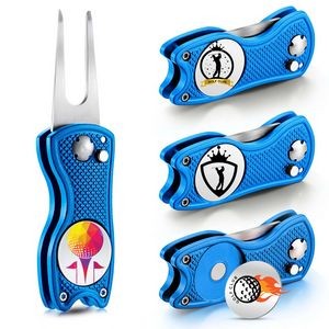Stainless Steel Foldable Golf Divot Tool