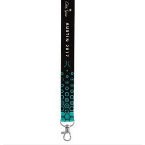 Sublimated 2-Sided Lanyard w/Quick Release & Lobster Claw