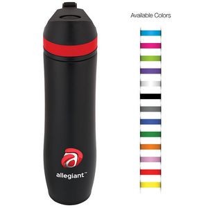 20 Oz. Persona® Wave Trail Vacuum Water Bottle