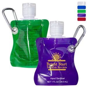 1 Oz. Collapsible Hand Sanitizer