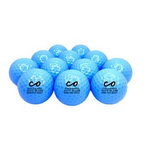 Colored Golf Balls Sky Blue