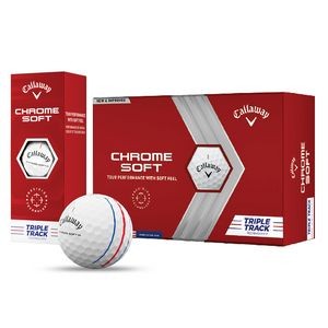 Callaway Chrome Soft Triple Track Golf Balls Half Dozen