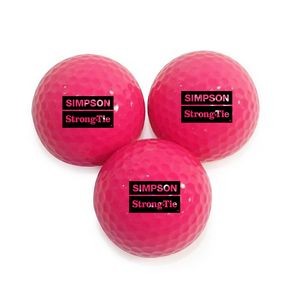 Colored Golf Balls Pink