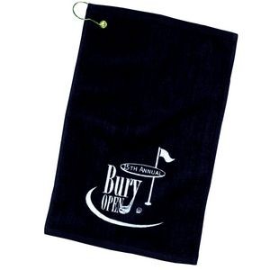 Turkish Hemmed Golf Towel 12"x17"