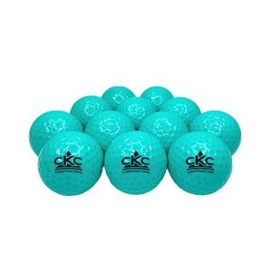 Colored Golf Balls Aqua