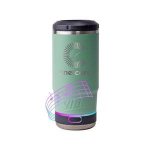 Vibe 4 in 1 Drinker Cooler With Base Speaker Laser Engraved