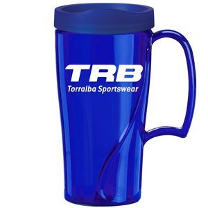16 Oz. Arrondi™ Travel Mug with Low Profile Lid - Made in the USA