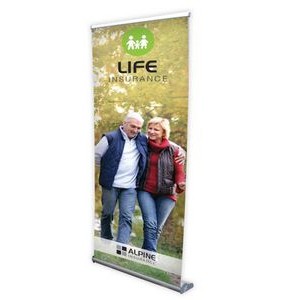 Full Color Standard Retractable Banner Stand (36"x78½" Banner)