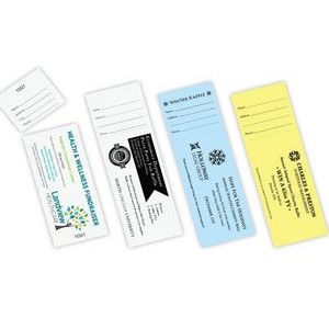 Spot Color Event Tickets (Black Ink Front)
