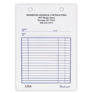 All Purpose 2 Part Register Forms (4"x 6½")