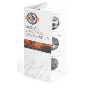 Full Color Uncoated, Gloss or Dull Brochure (8½"x 11")