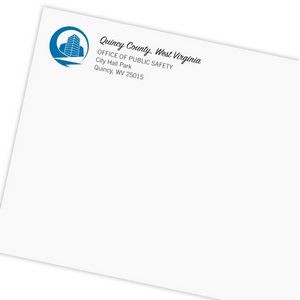 Peel & Seal Closure Mailing Envelopes w/1 Standard Ink & 1 PMS Ink (10"x13")