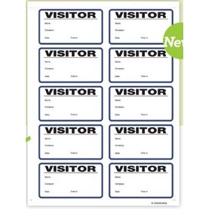 Confidential Visitor Sign-In Books