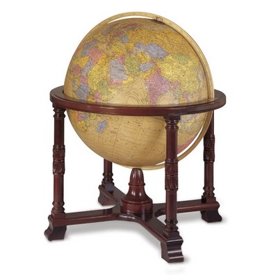 32" Diplomat Antique Heirloom Globe