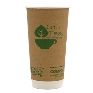 20 oz Kraft Insulated Paper Cup