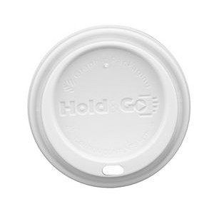 8oz Insulated Paper Cup Lid, White