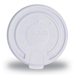 Tear Tab Lid for, 10oz Paper Cup