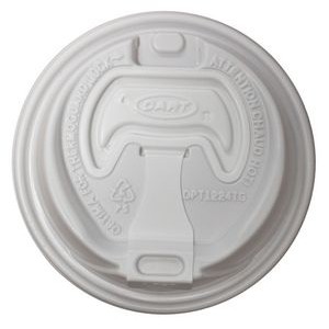 Insulated Paper Cup Lid, White