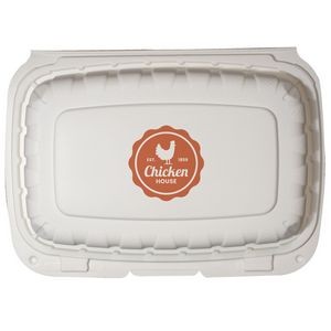 6"x9" Eco-Friendly Takeout Container