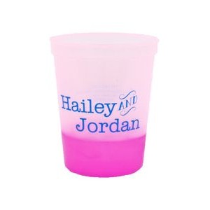 16 Oz. Smooth Color Changing Stadium Cups - High Lines