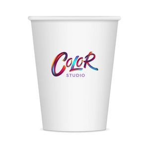 Digital 10 Oz. Hot/Cold Paper Cups - The 500 Line
