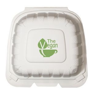 6"x6" Eco-Friendly Takeout Container
