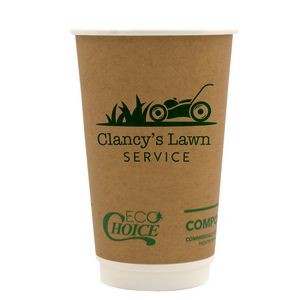16 oz Kraft Insulated Paper Cup