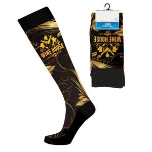 Custom Running-Length Sport Style Socks - Digital Sublimation