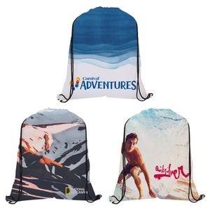 Dye-Sublimated Drawstring Backpack