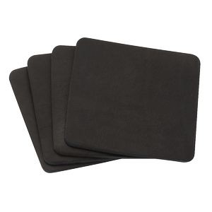 Tanner Set Of 4 Leather Coasters