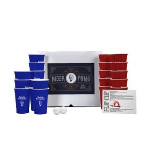Beer Pong 3-In-1 Drinking Game Set