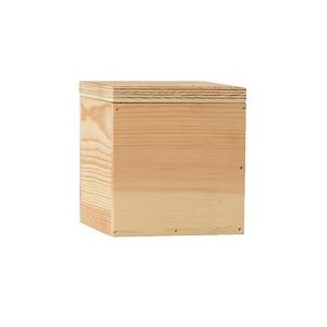 4 X 4 Small Square Wooden Box
