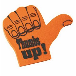 Thumb's Up Foam Hand Mitt (16