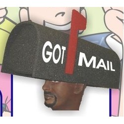 Foam Mailbox Hat